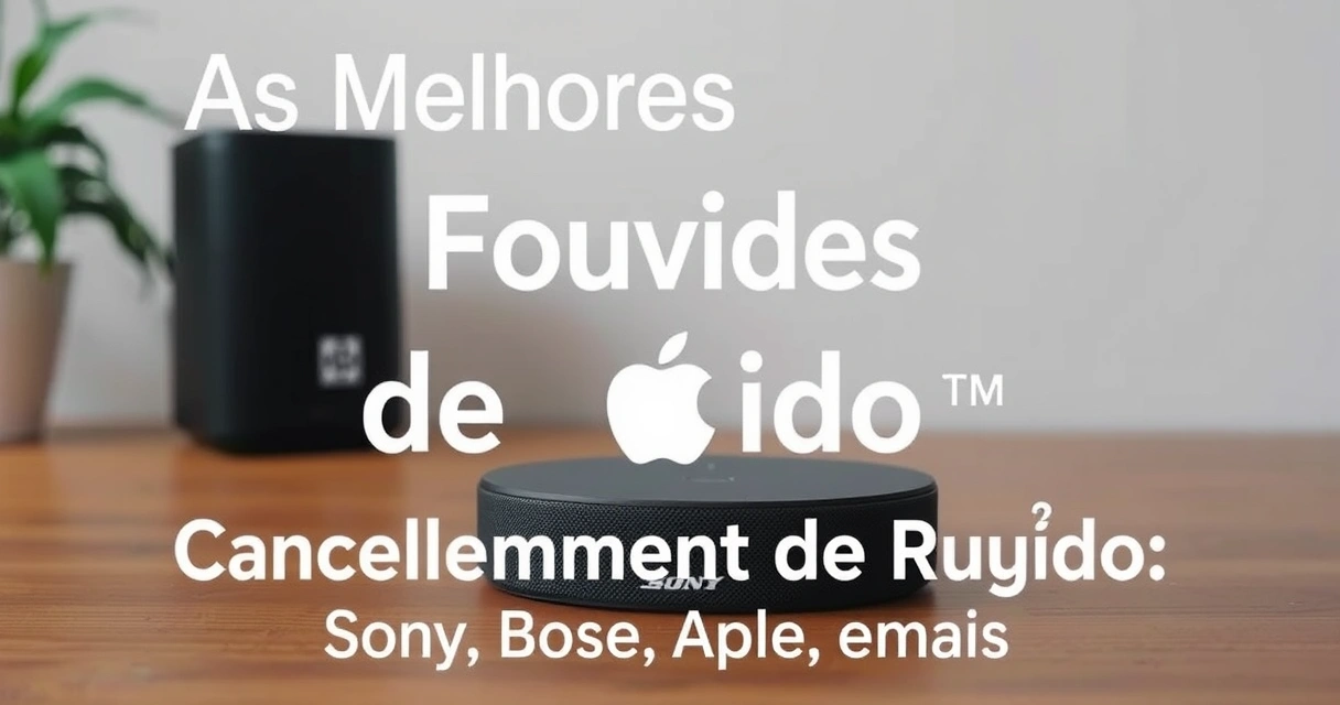 As Melhores Fones de Ouvido com Cancelamento de Ruído: Sony, Bose, Apple e Mais