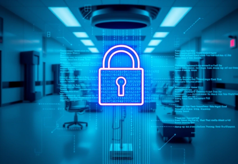 Representação visual de Ataque de ransomware da DaVita afeta quase um milhão de pacientes nos EUA