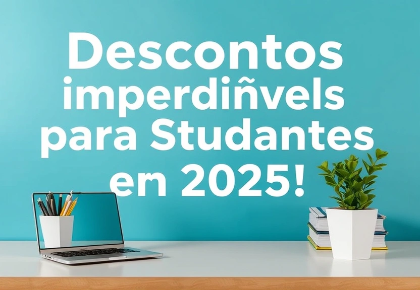 Representação visual de Descontos Imperdíveis para Estudantes em 2025: Laptops, Streaming e Mais!