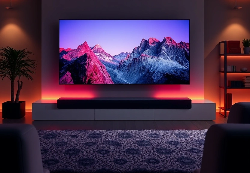 Representação visual de Descubra o LG S95AR: A Soundbar Dolby Atmos Sem Complicações que Vai Transformar Seu Som
