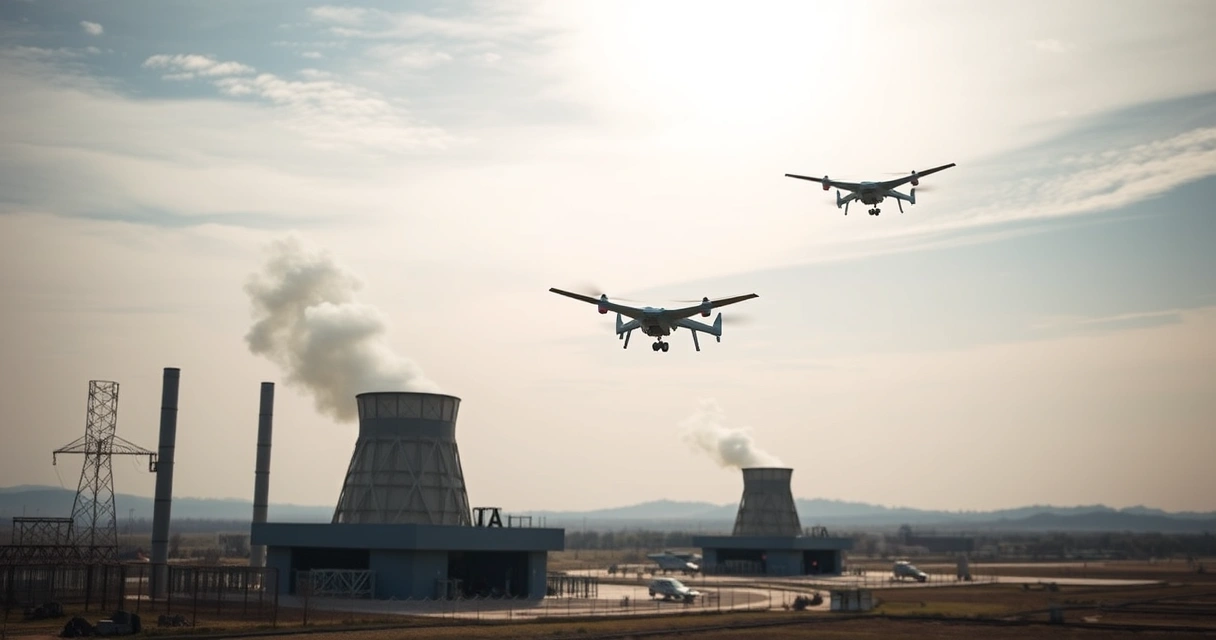 Ucrânia Ataca Usinas Nucleares: Rússia Relata Drones em Dia da Independência