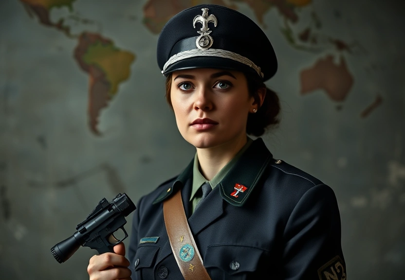 Representação visual de Filha de oficial nazista é detida na Argentina por arte saqueada da Guerra