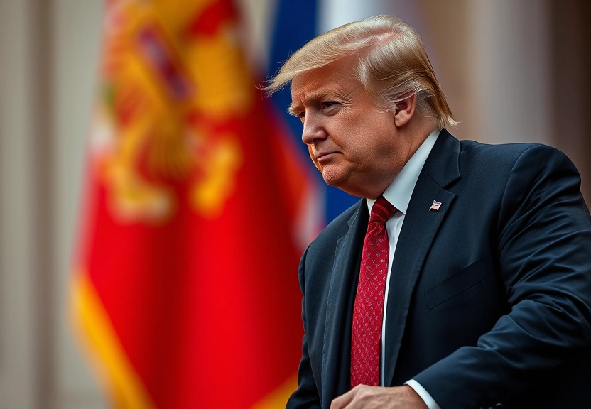 Representação visual de Trump ameaça Putin com novas sanções após ataque aéreo devastador que matou civis