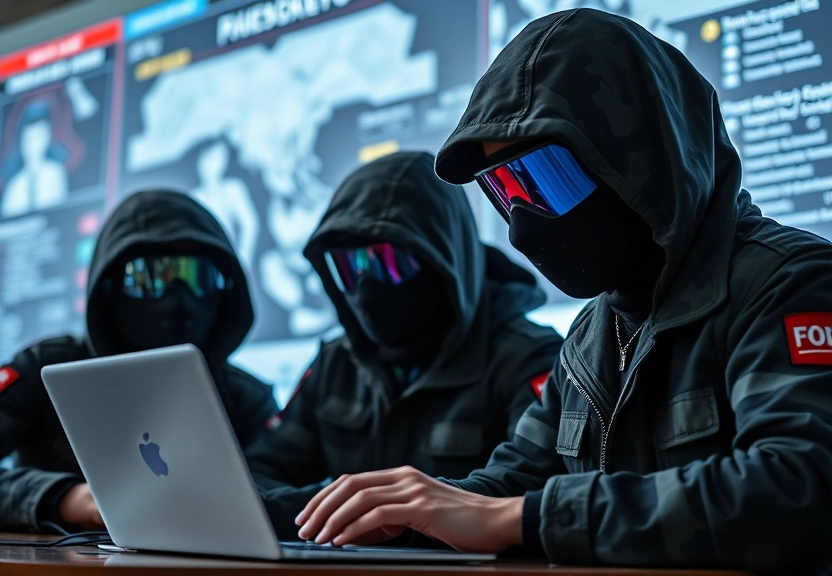 Representação visual de Hackers da Coreia do Norte Usam IA para Criar IDs Militares Falsos