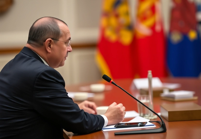 Representação visual de Lavrov Adverte a NATO e EUA sobre Resposta Decisiva em Discurso na ONU após Mudança de Tom de Trump sobre Ucrânia