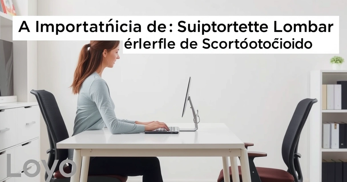 A Importância do Suporte Lombar na Sua Cadeira de Escritório: Veja por Quê!