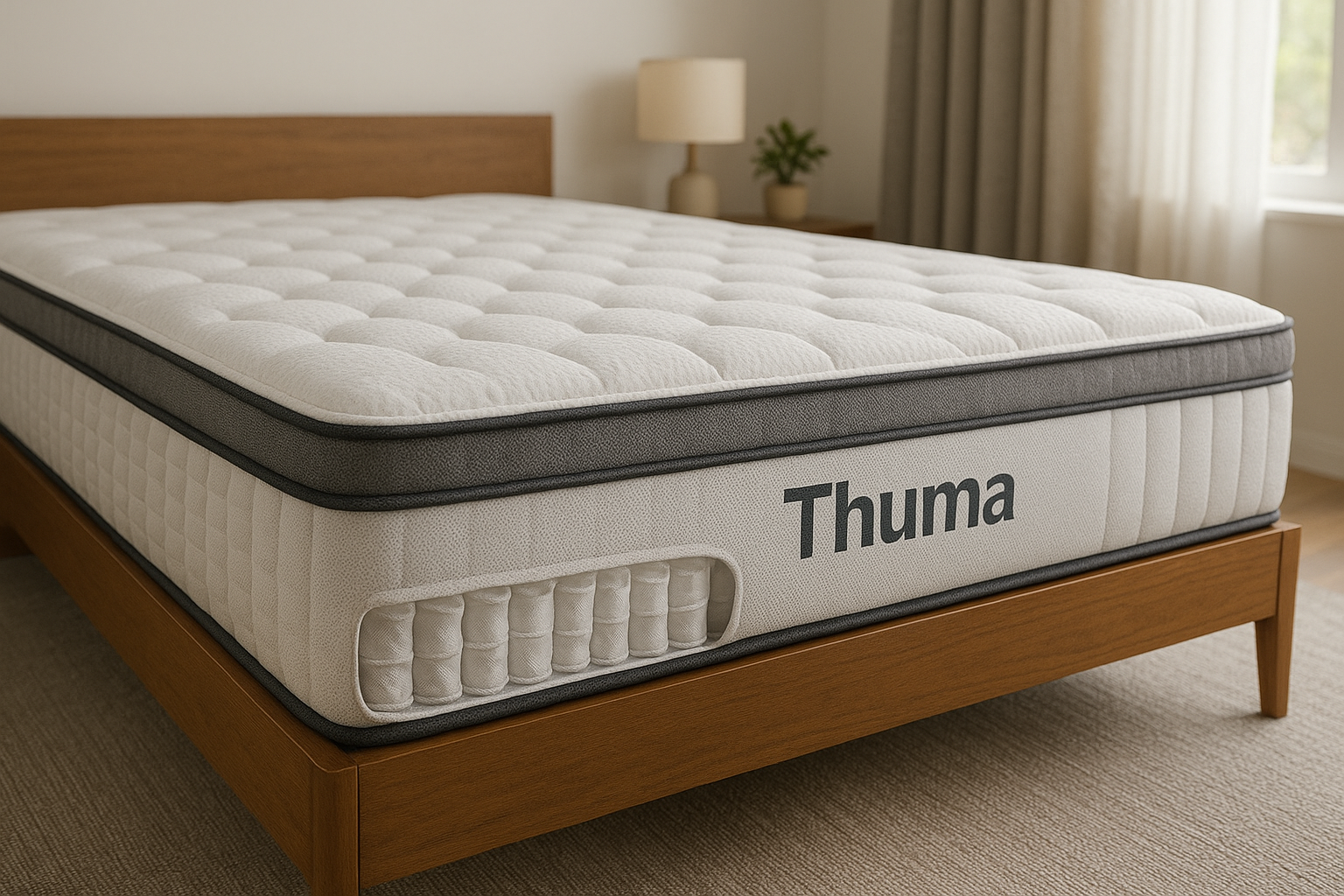 Revisão do Colchão Híbrido Thuma: Firme, mas Favorável