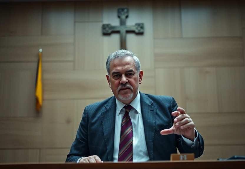 Representação visual de Juiz albanês assassinado em tiroteio no tribunal: crise da justiça em alta com reformas frustradas