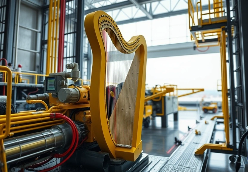 Representação visual de Harpia: a supermáquina da Petrobras que promete revolucionar a exploração de petróleo