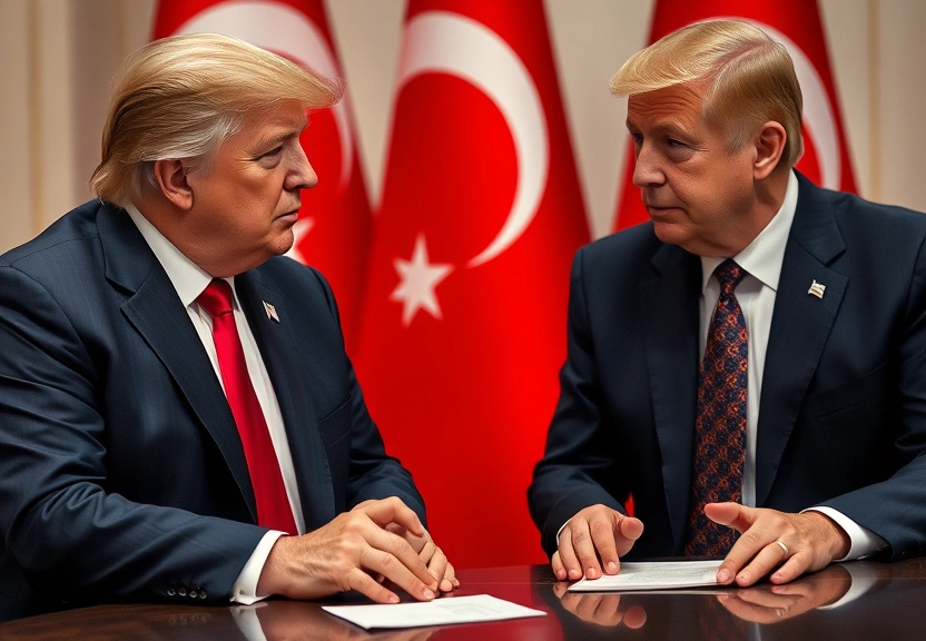 Representação visual de Trump sinaliza nova confiança em Erdogan, levantando preocupações sobre as ambições da Turquia em Gaza e além.
