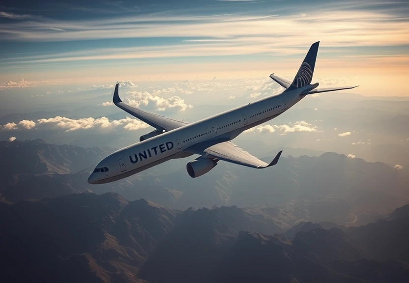 Representação visual de Objeto Misterioso do Espaço Atinge Voo da United Airlines Sobre Utah