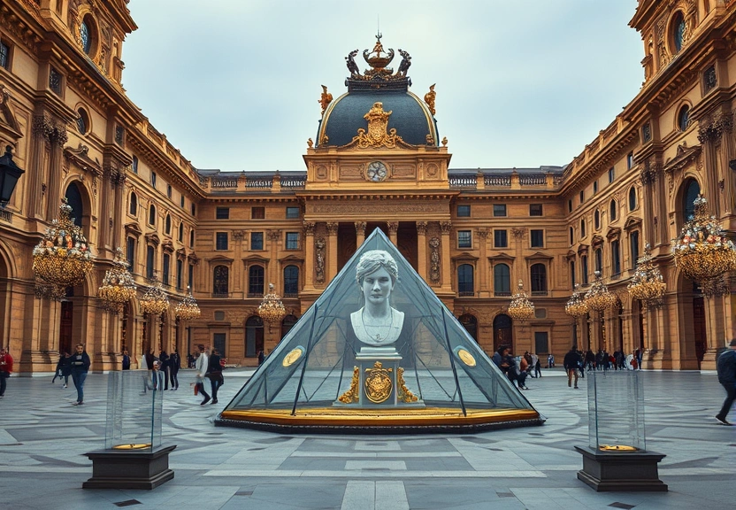Representação visual de Autoridades francesas prendem múltiplos suspeitos no roubo das joias da coroa do Louvre