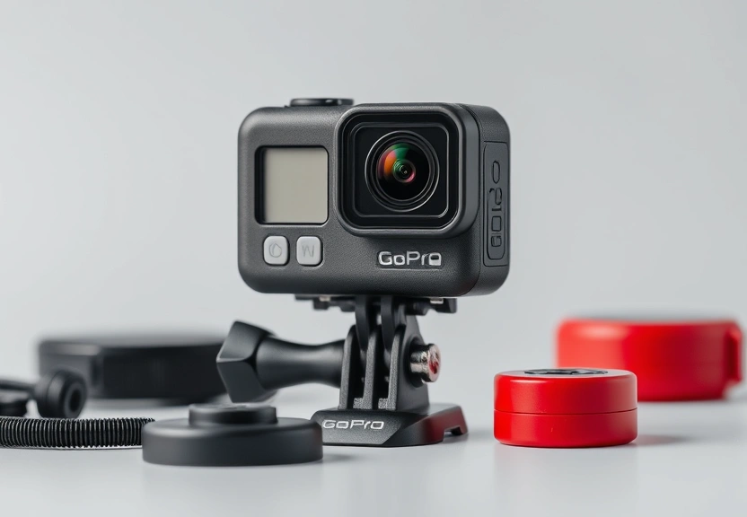 Representação visual de Melhor Câmera GoPro (2025): Compacta, Orçamento, Acessórios