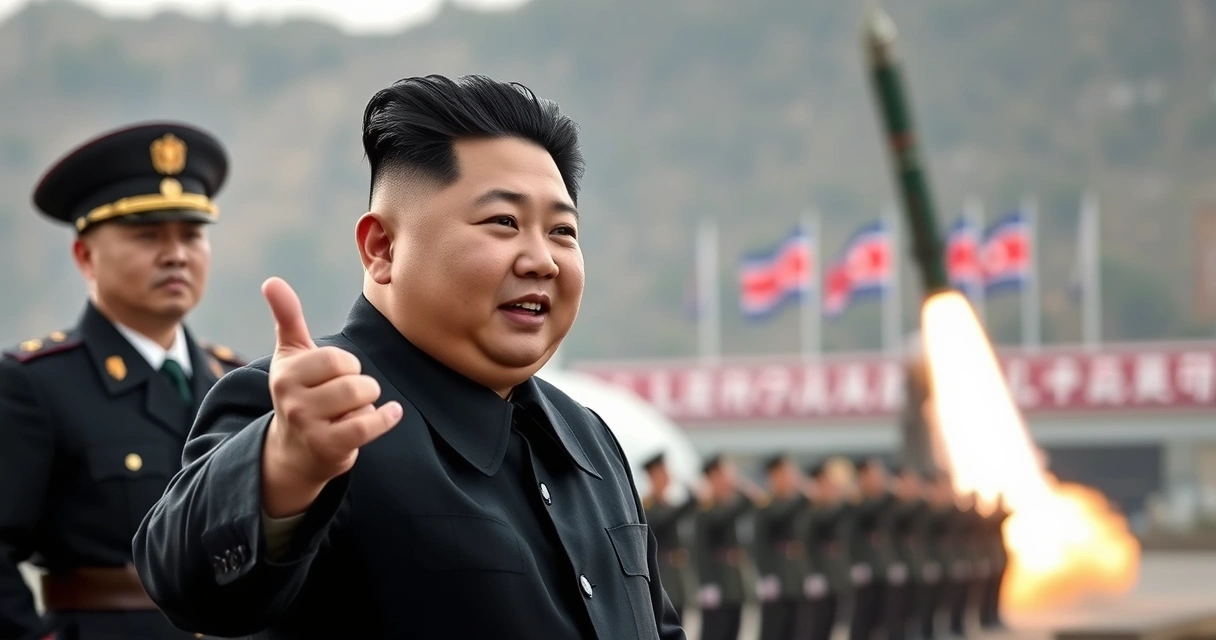 Kim Jong Un exibe ICBM Hwasong-20 em desfile militar impressionante