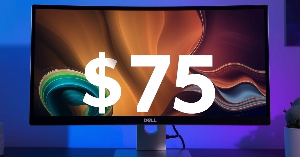 O Melhor Monitor de PC para a Maioria das Pessoas Está com $75 de Desconto