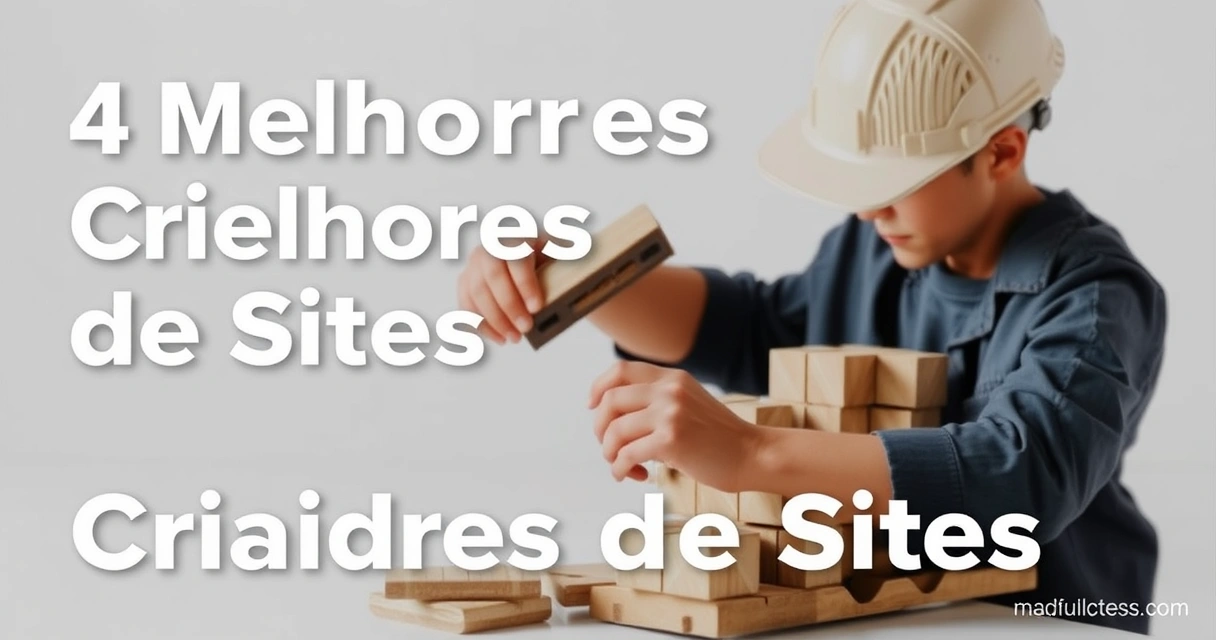 4 Melhores Criadores de Sites (2025), Testados e Avaliados