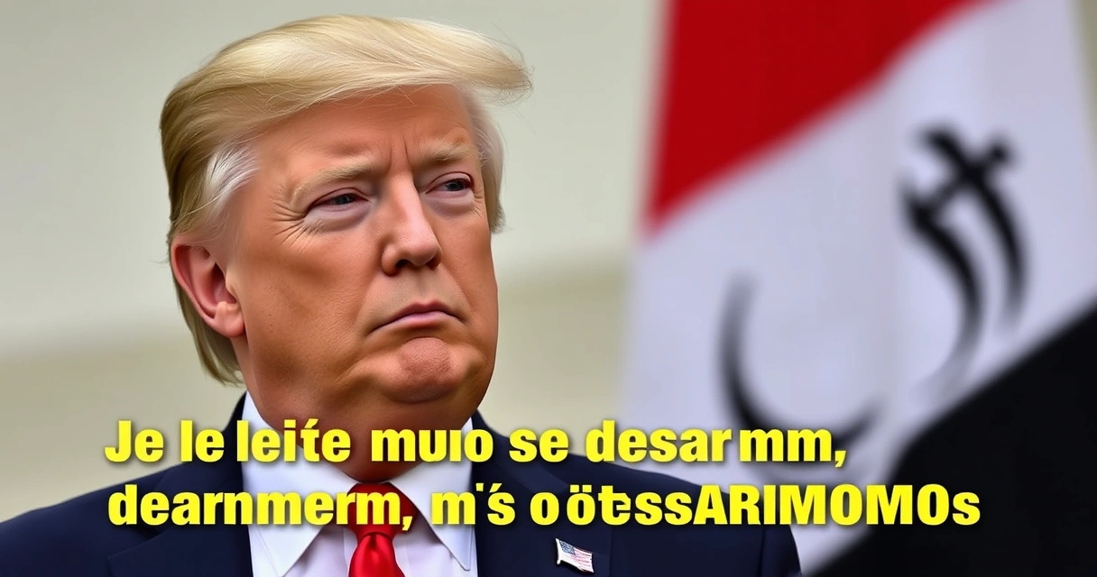Trump emite um aviso sério ao Hamas: Se eles não se desarmarem, nós os desarmaremos.