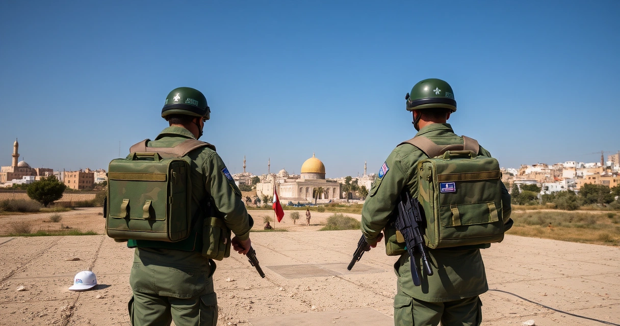 Forças armadas dos EUA supervisionarão a próxima fase do acordo de paz a partir de uma base de coordenação em Israel.