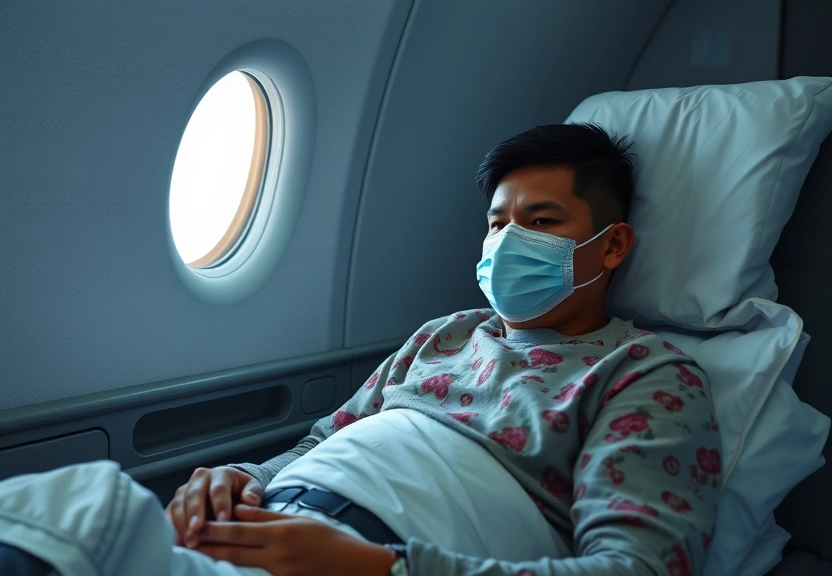 Representação visual de O único sobrevivente do acidente da Air India diz que se sente como o homem mais sortudo vivo, mas luta contra o trauma.