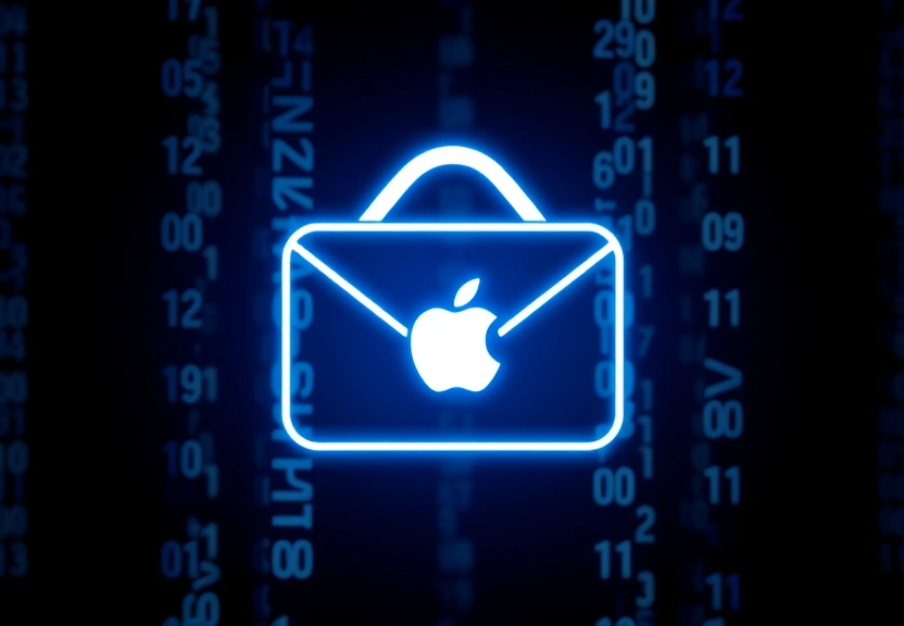 Representação visual de E-mails reais de suporte da Apple usados em novo golpe de phishing