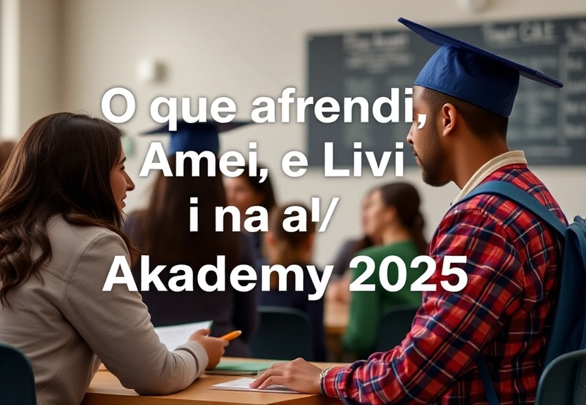 Representação visual de O que Aprendi, Amei e Vivi na Akademy 2025