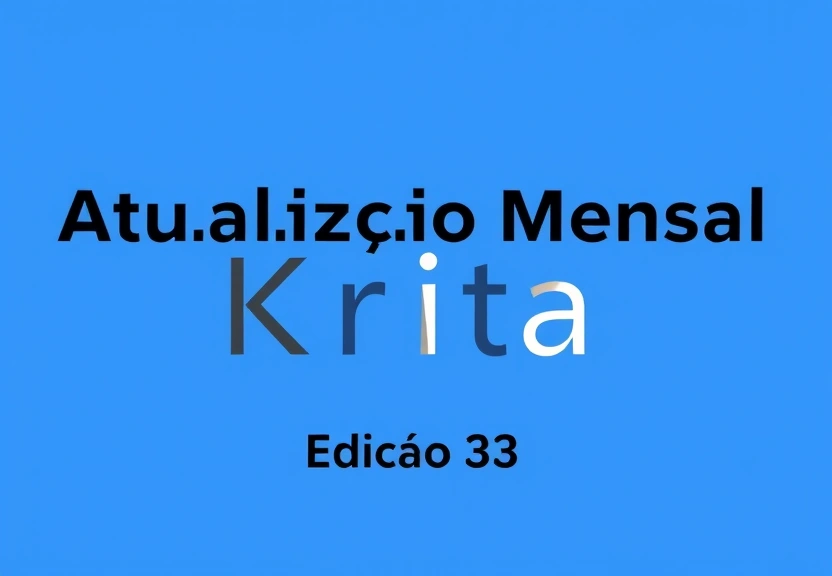 Representação visual de Atualização Mensal do Krita - Edição 33