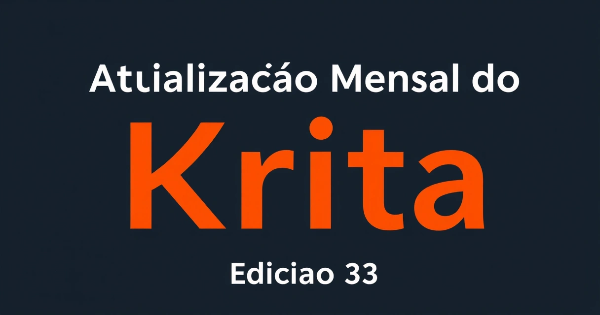 Atualização Mensal do Krita – Edição 33