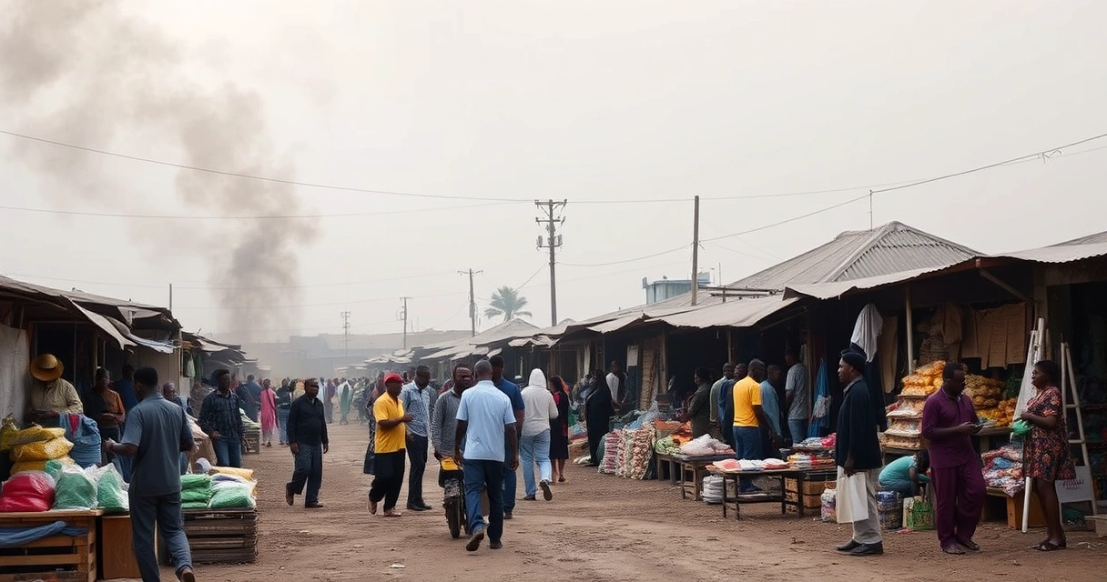 Massacre at Nigerian market leaves more than 30 dead as gunmen torch stalls, kidnap others